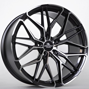 Джанта Forzza Stone 9,5X20 5X112 ET38 66,56 Black Magic Face Polished