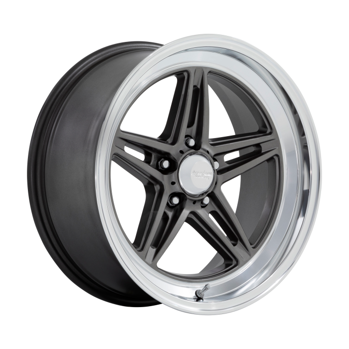 Джанта American Racing Vintage VN514 GROOVE 18X10 5x114.3 ET 12 72.56 ANTHRACITE W/ DIAMOND CUT LIP