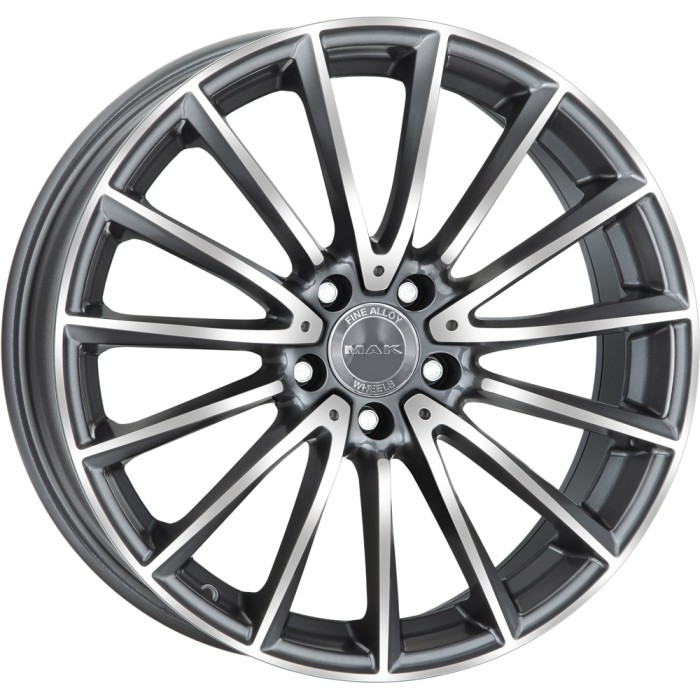 Джанта MAK KOMET GUN MET-MIRROR FACE 9Jx19" 5x112 ET30 CB66.6