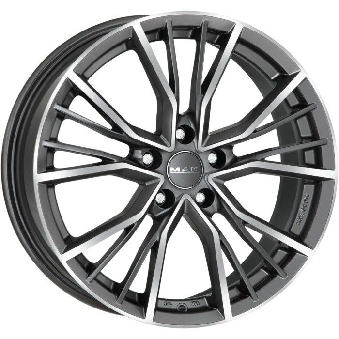Джанта MAK UNION GUN MET-MIRROR FACE 8.5Jx21" 5x112 ET43 CB66.45