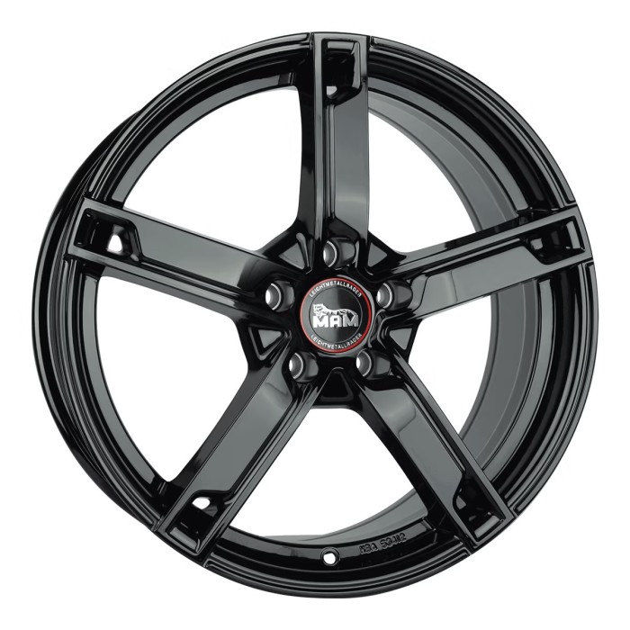 Джанта MAM W4 BLACK PAINTED 6.5Jx16" 5x108 ET38 CB72.6