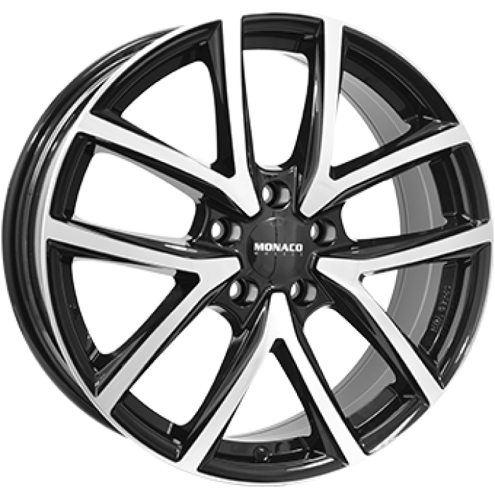 Джанта MONACO CL2 Gloss Black / Polished 8Jx19" 5x112 ET45 CB70.1