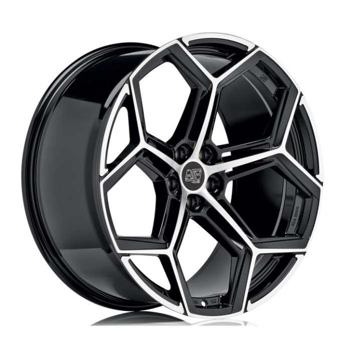 Джанта MSW MSW 53 GLOSS BLACK FULL POLISHED 10.5Jx22" 5x112 ET19 CB66.6