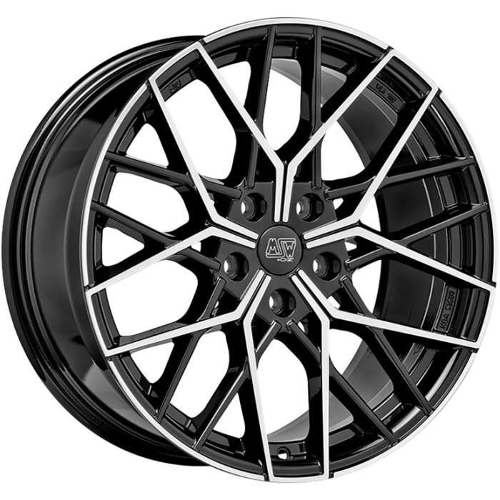 Джанта MSW MSW 74 GLOSS BLACK FULL POLISHED 9.5Jx20" 5x112 ET42 CB73