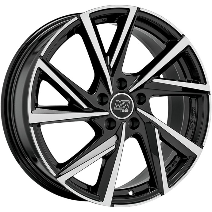 Джанта MSW MSW 80-5 GLOSS BLACK FULL POLISHED 7Jx16" 5x112 ET43 CB57.1