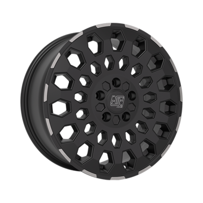 Джанта MSW MSW 99 VAN MATT BLACK LIP POLISHED 8Jx18" 5x120 ET53 CB65.1