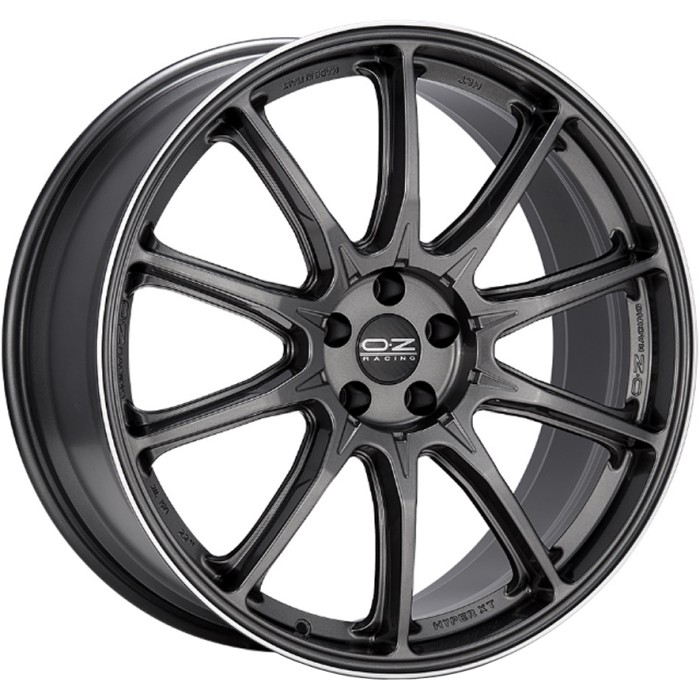 Джанта OZ HYPER XT HLT STAR GRAPHITE DIAMOND LIP 10Jx21" 5x110 ET34 CB65.1