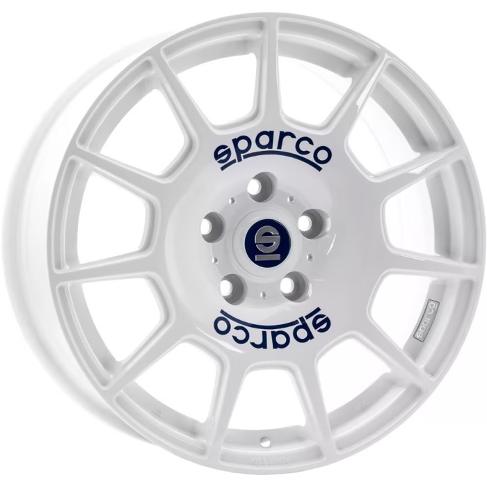 Джанта SPARCO SPARCO TERRA WHITE BLUE LETTERING 7Jx16" 5x100 ET35 CB63.4